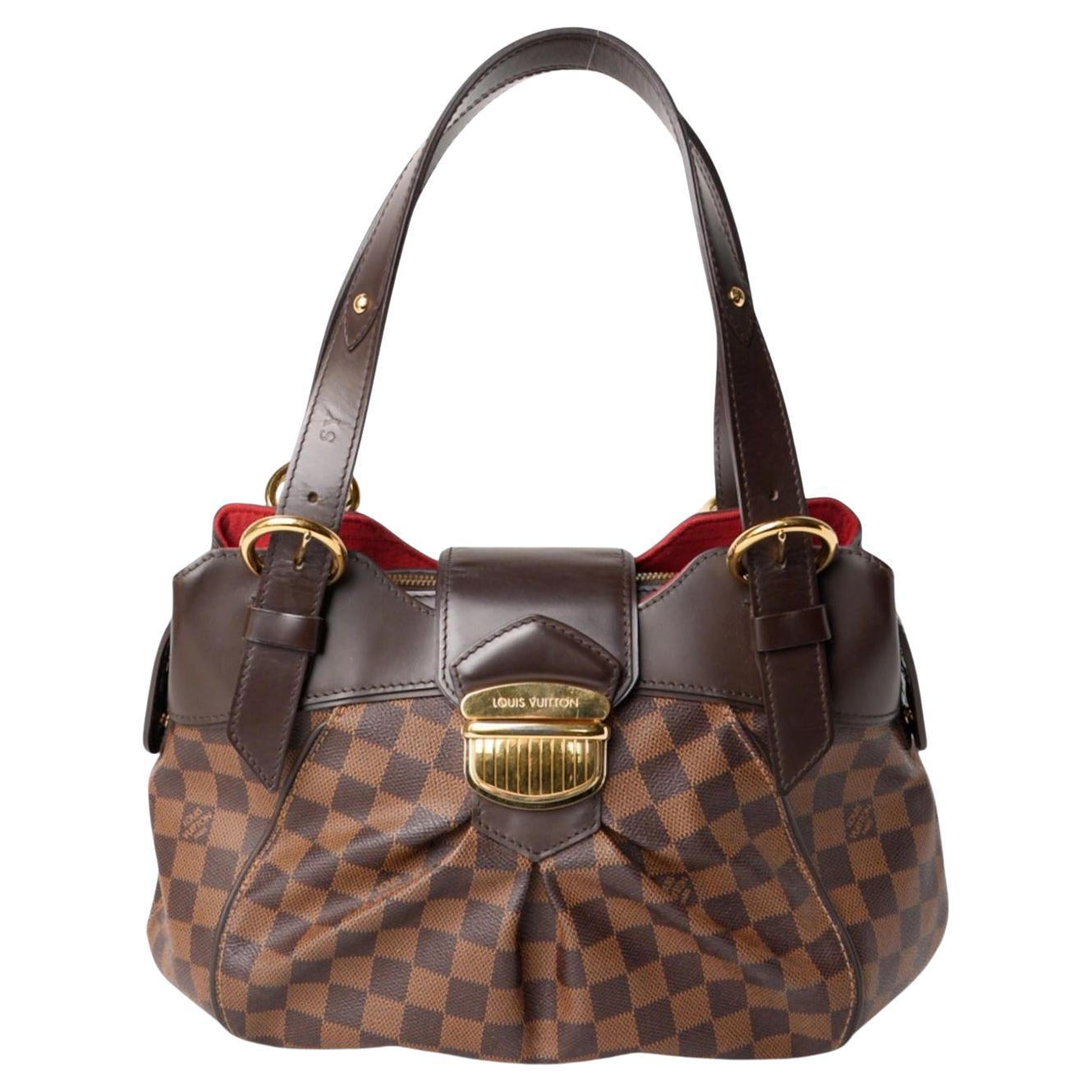 Louis Vuitton Sistina MM Damier Ebene For Sale