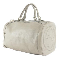 Gucci Bag Duffle Boston Soho Cellarius Mini 20gk1211 Grey Satchel