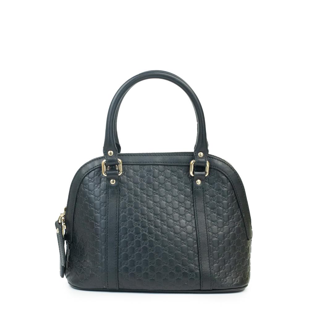 Black Gucci, bag in blue leather