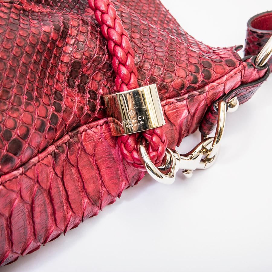 GUCCI Bag In Red Python For Sale 6