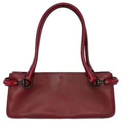 Gucci Baguette Leather Shoulder Bag