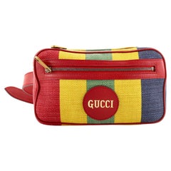 Gucci Baiadera Belt Bag Striped Canvas 80