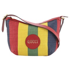 Gucci Baiadera Shoulder Bag Striped Canvas