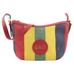 Gucci Baiadera Shoulder Bag Striped Canvas