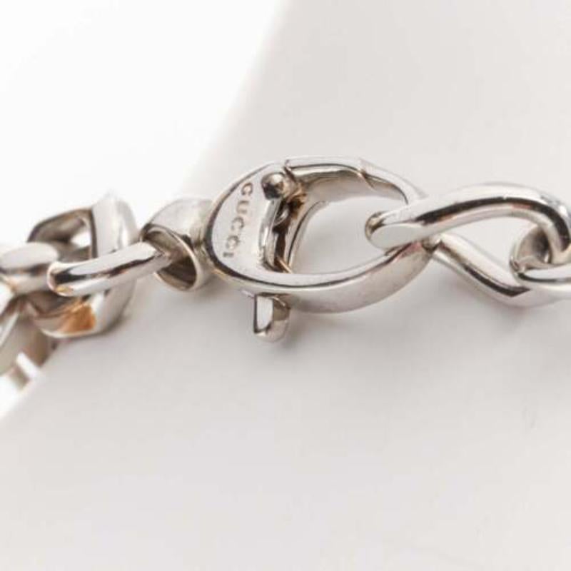 Donna Gucci Balenciaga 2021 Hacker Project oro argento I. A. B. braccialetto con charme in vendita