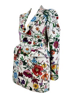 Gucci Balenciaga Fall 2021 Hacker Project Look 62 Flora jacket