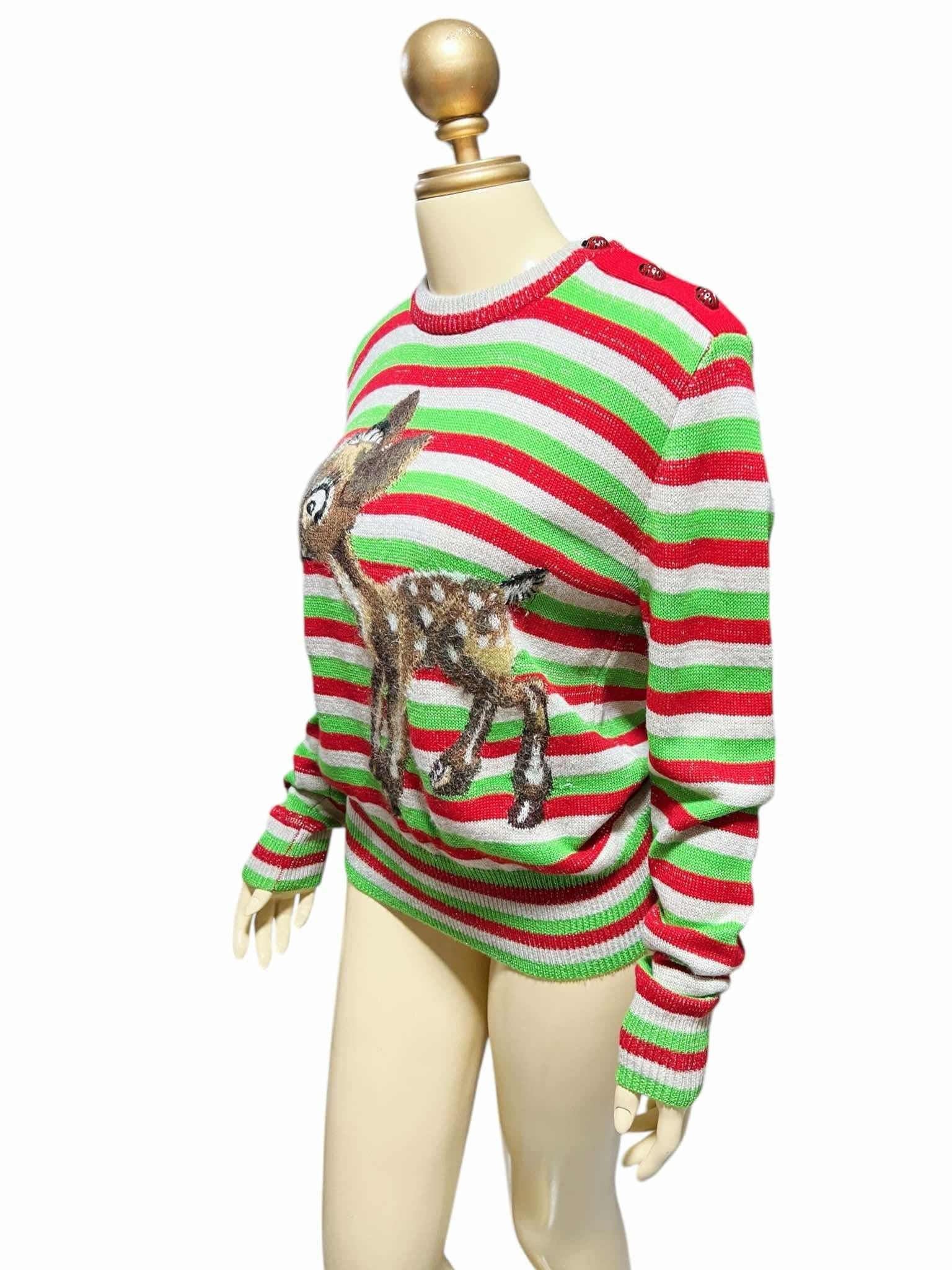GUCCI Bambi sweatshirt - Limited Edition In Good Condition For Sale In Iba, PH