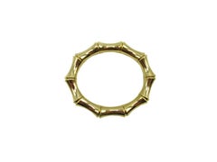 Gucci Bamboo 18 Karat Gold Bangle Bracelet