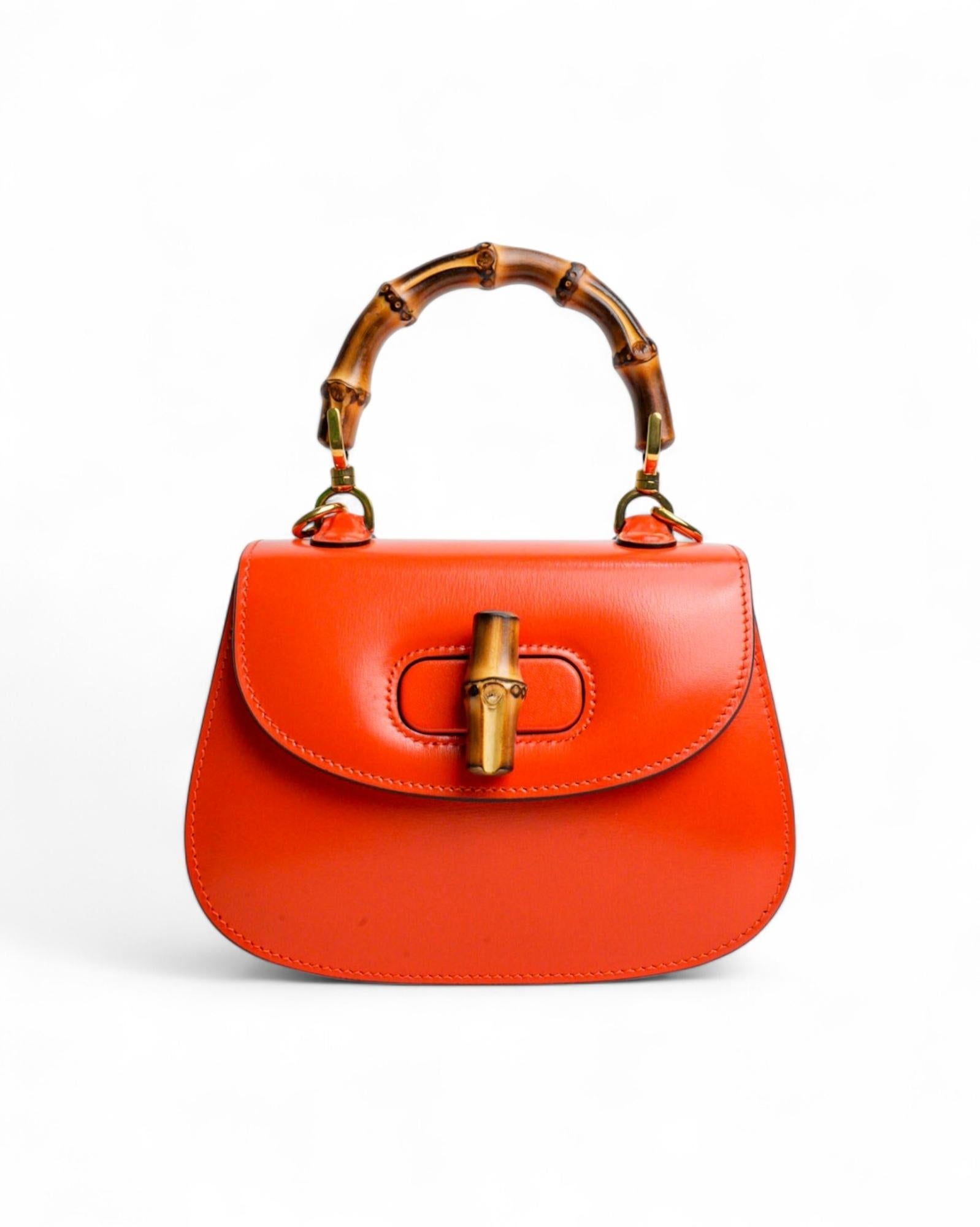 Gucci Bamboo 1947 Mini Orange 1