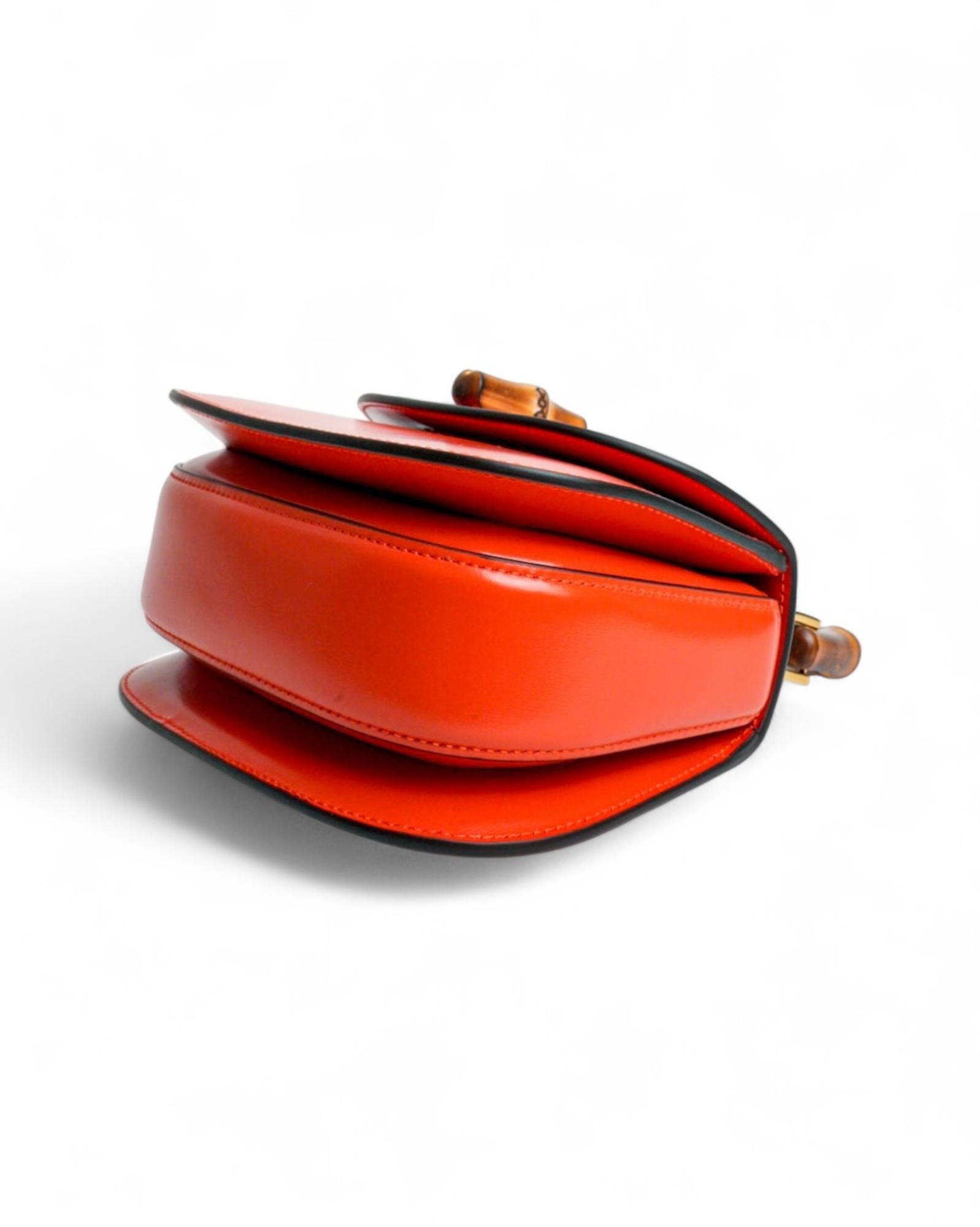 Gucci Bamboo 1947 Mini Orange 2