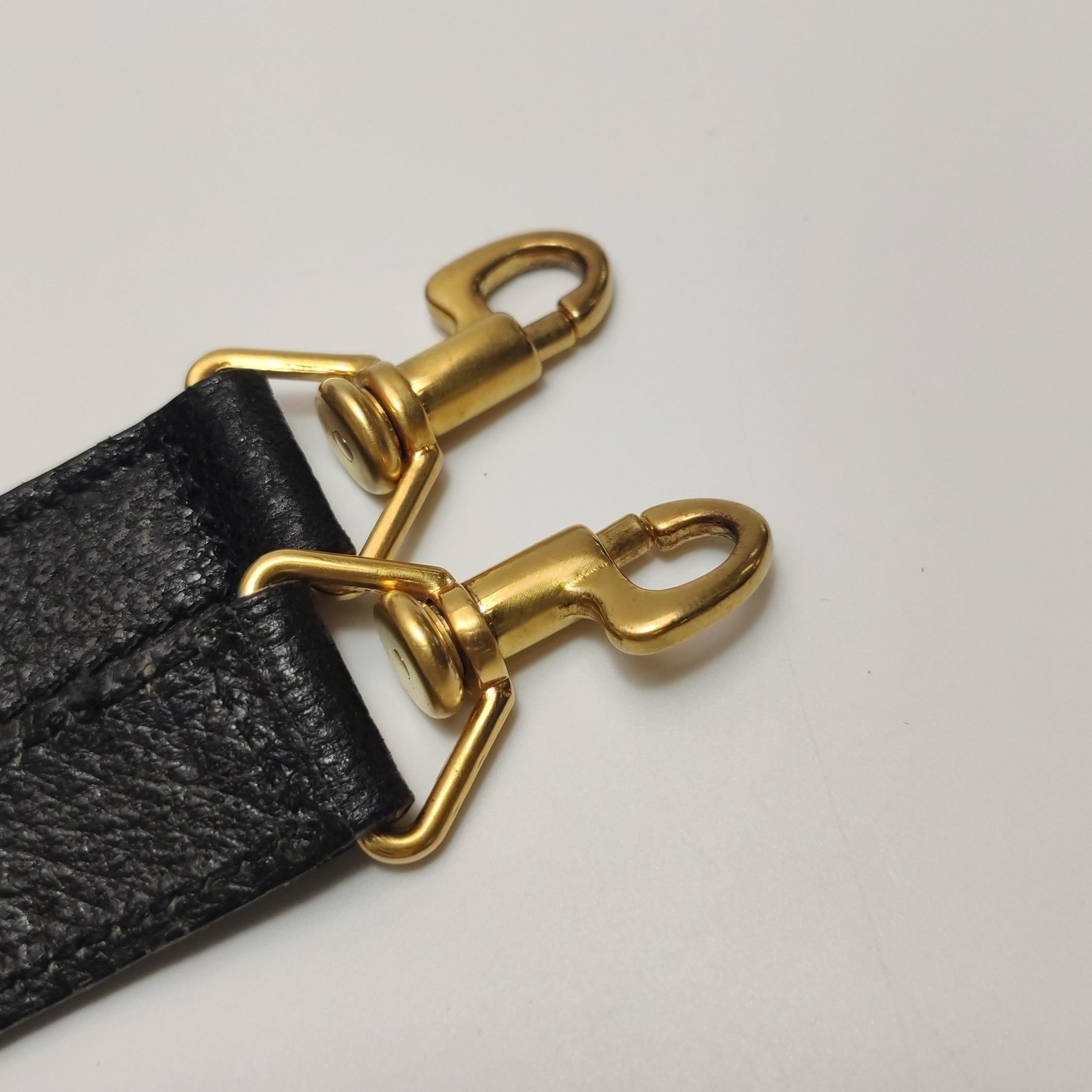 Gucci Bamboo 1947 Borsa a manico alto in pelle media nera in vendita 9