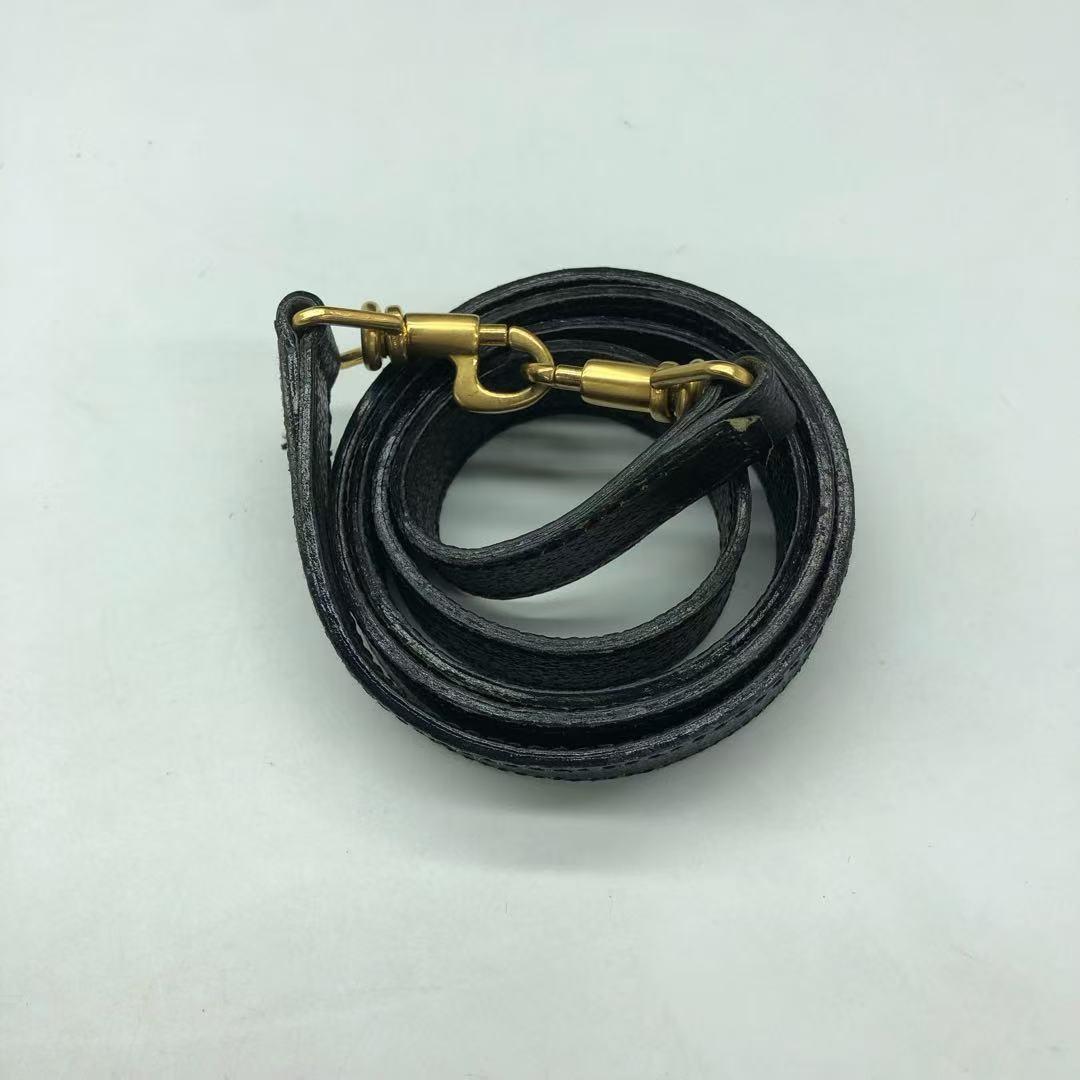 Gucci Bamboo 1947 Top Handle Bag Leather Medium Black For Sale 4