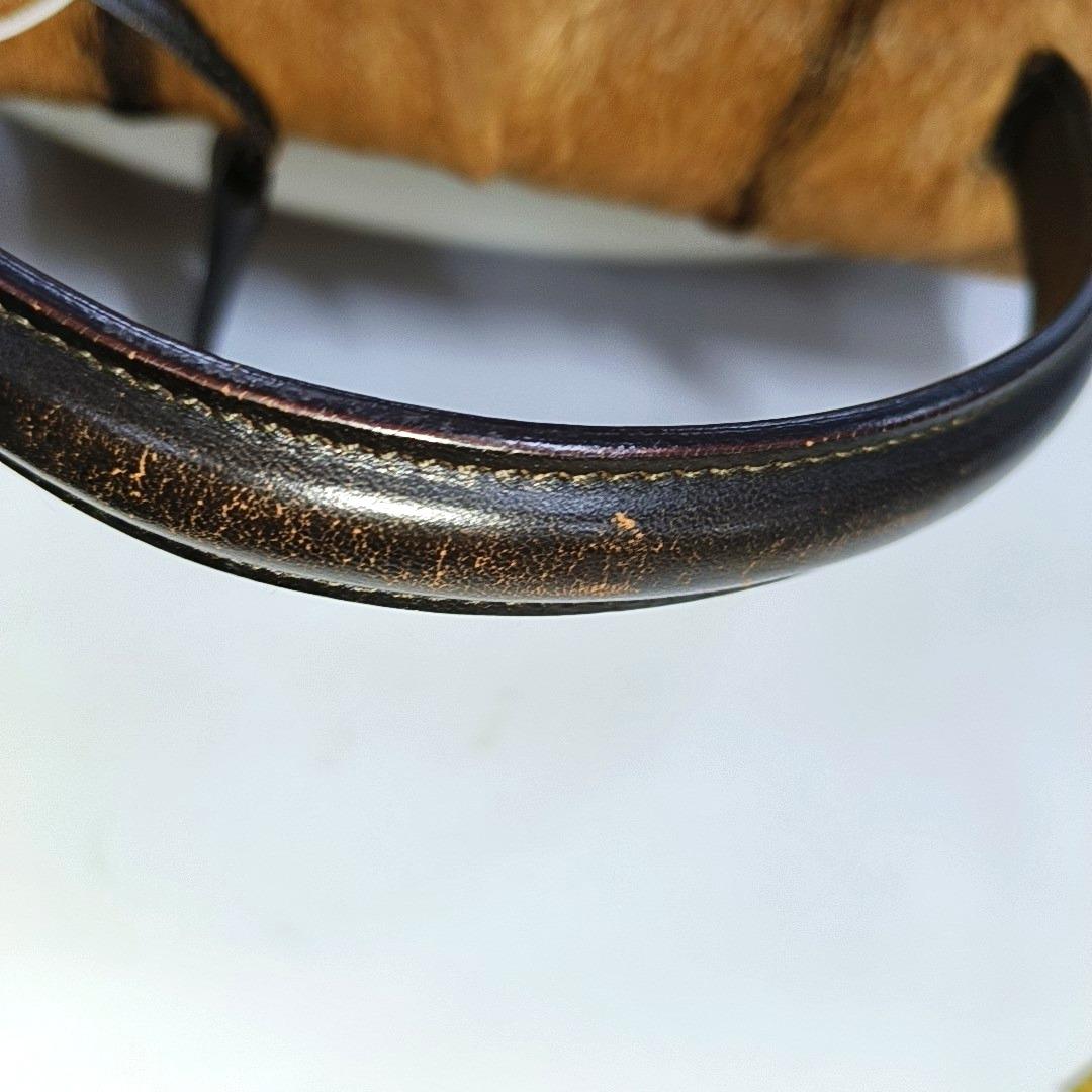 Gucci Bamboo 1947 Top Handle Bag Leather Medium Pony-style Calfskin Leather 3