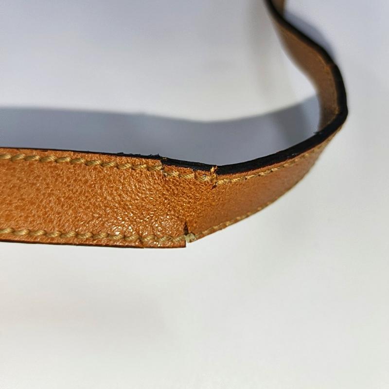 Gucci Bamboo 1947 Top Handle Bag Leather Medium Tan Brown 16