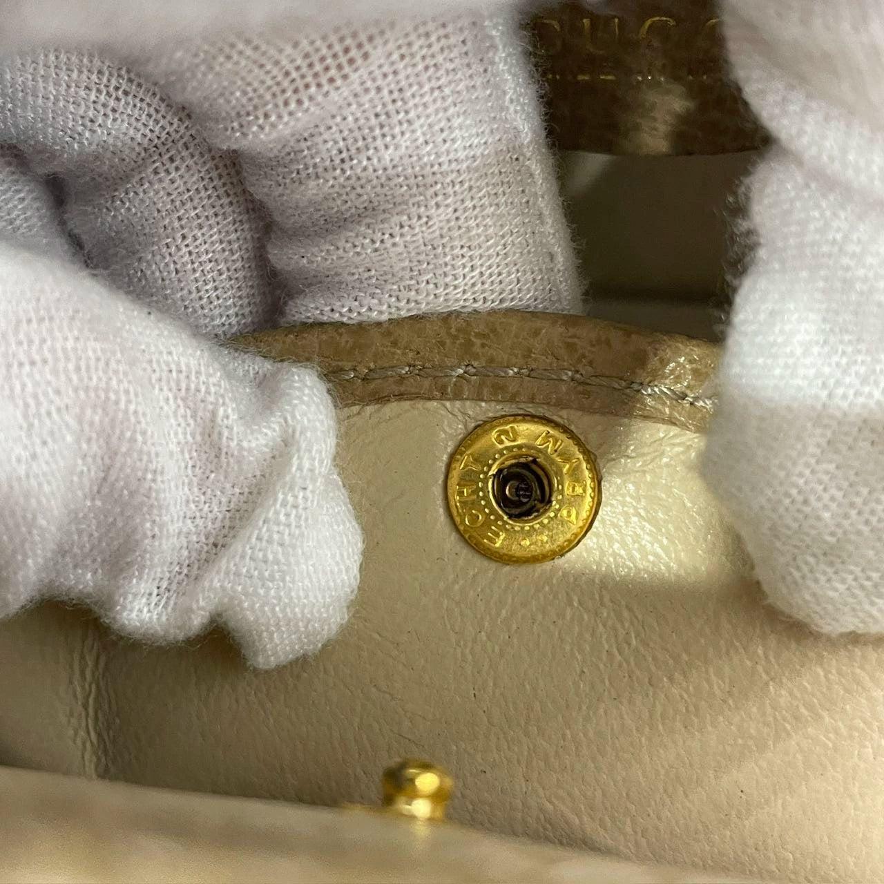 Gucci Bamboo 1947 Top Handle Bag Leather Small Beige with Strap 8
