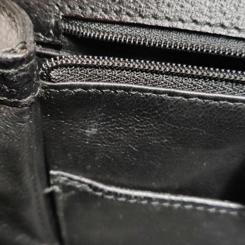 Gucci Bamboo 1947 Top Handle Bag Leather Small Black 6