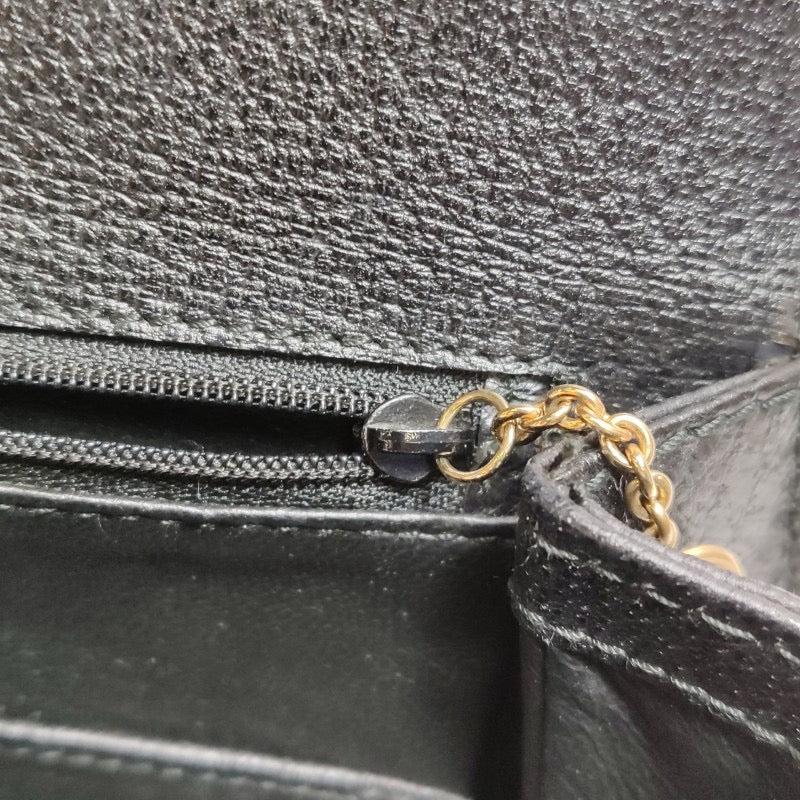 Gucci Bamboo 1947 Top Handle Bag Leather Small Black 5