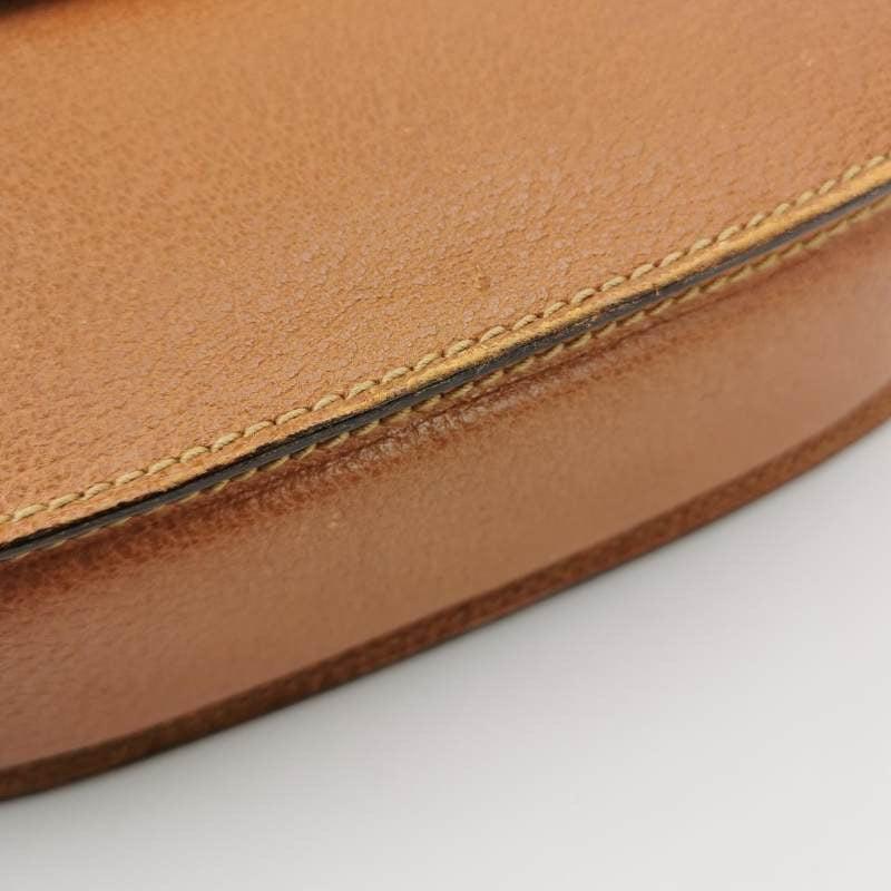 Gucci Bamboo 1947 Top Handle Bag Leather Small Camel with Strap For Sale 11