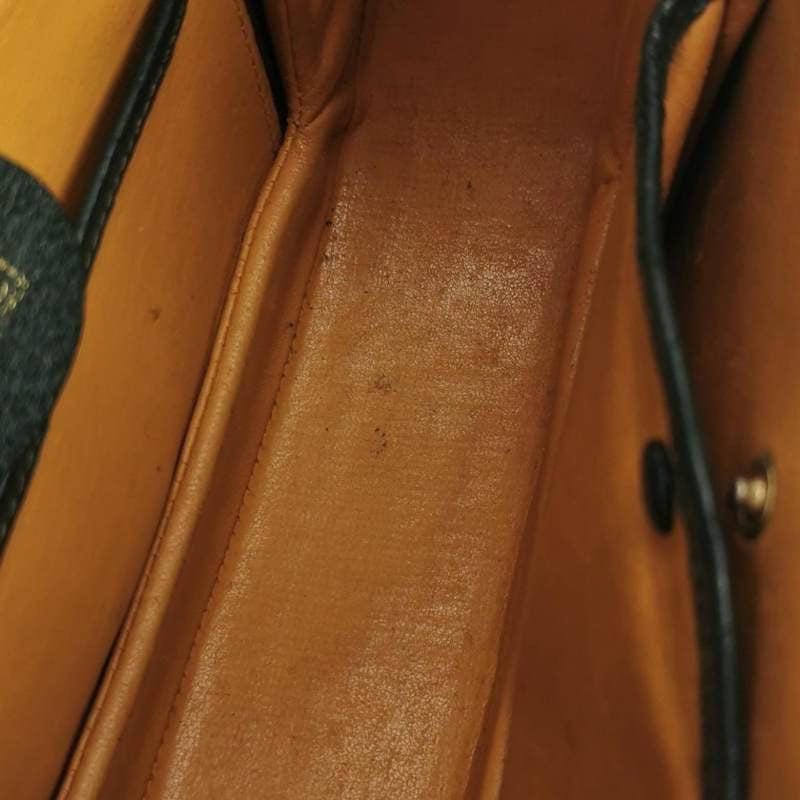 Gucci Bamboo 1947 Top Handle Bag Leather Small Dark Green 5