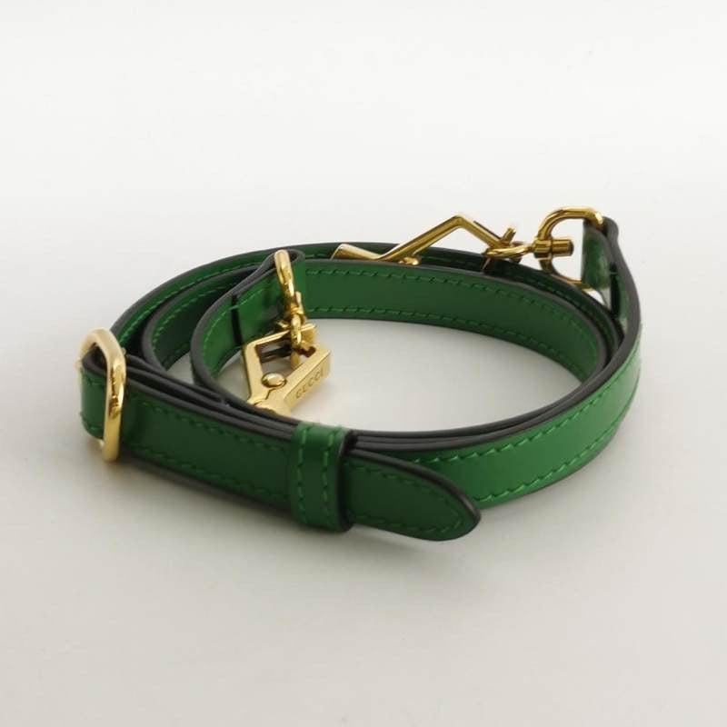 Gucci Bamboo 1947 Top Handle Bag Small Green Box Leather 3
