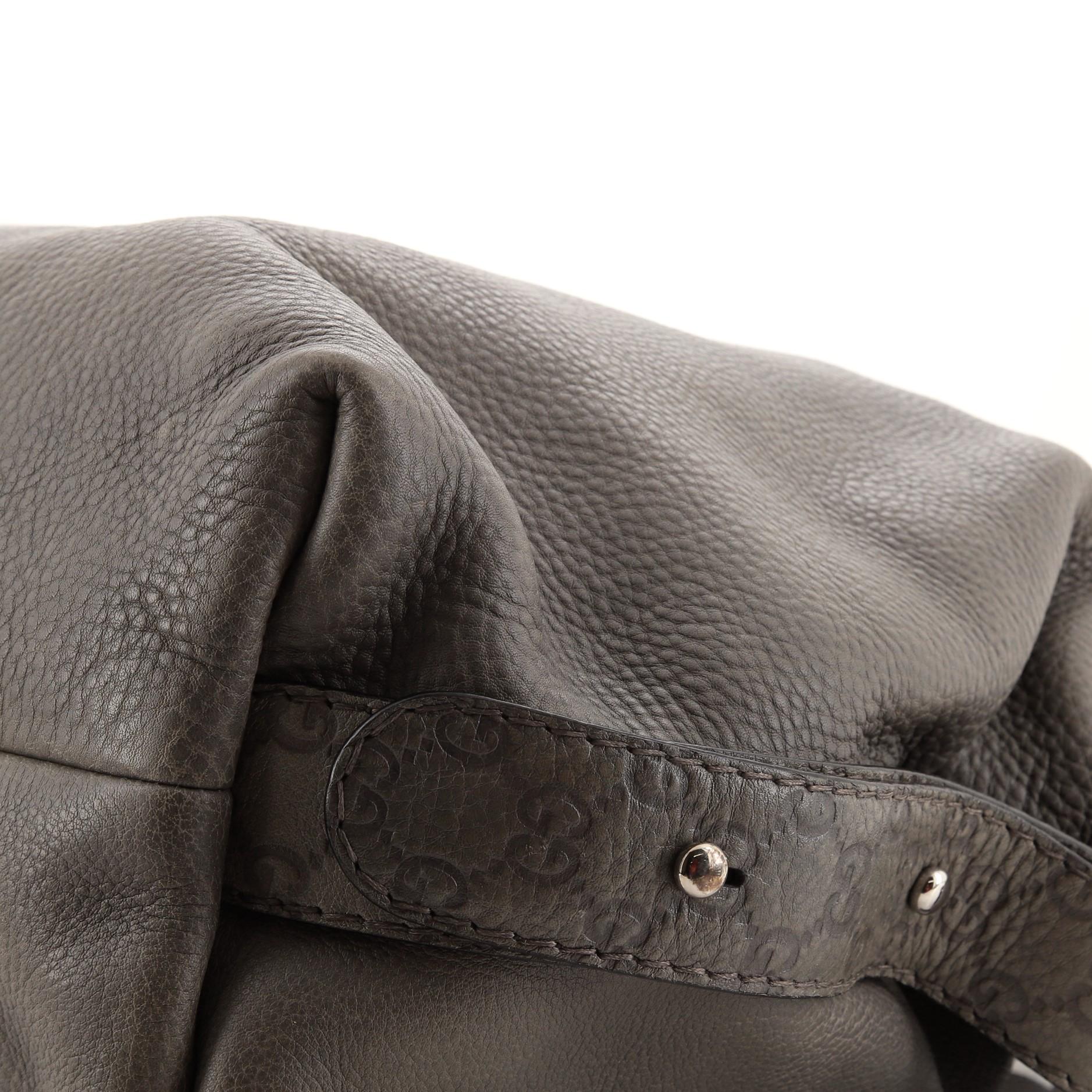 Gucci Bamboo Bar Shoulder Bag Leather Large 2