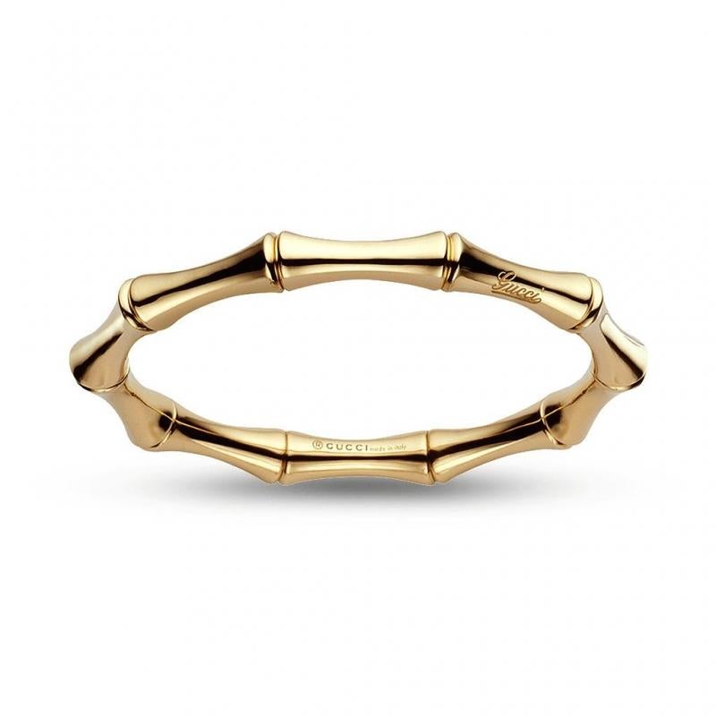 Gucci Bamboo Bracelet Yellow Gold YBA246463002017 For Sale Gucci Bamboo Bracelet Yellow Gold YBA246463002017 For Sale