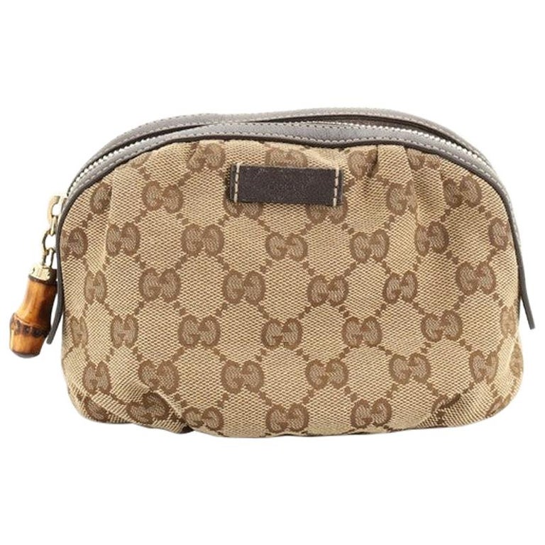 Sold at Auction: GUCCI Cosmetic Bag TOILETRY BAG.