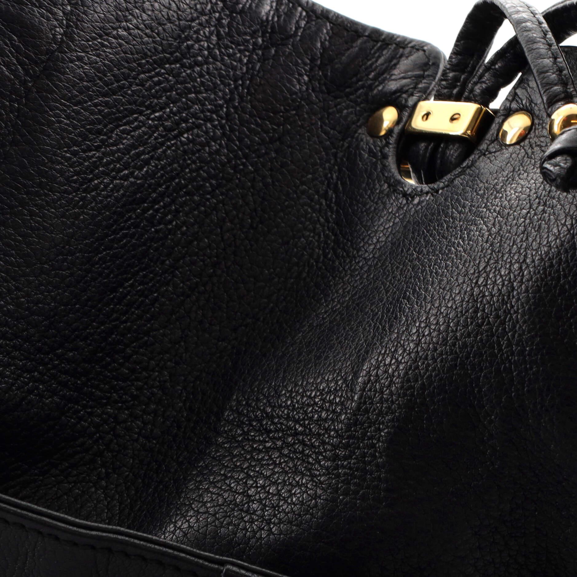 Gucci Bamboo Croisette Abendtasche aus Leder 3