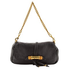 Gucci Bamboo Croisette Evening Bag Leather