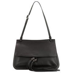 Gucci Bamboo Daily Flap Bag Leather