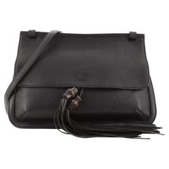 Gucci Bamboo Daily Flap Bag Leather