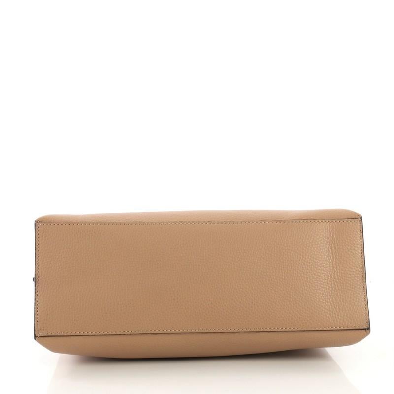 Gucci Bamboo Daily Top Handle Bag Leather Medium at 1stDibs