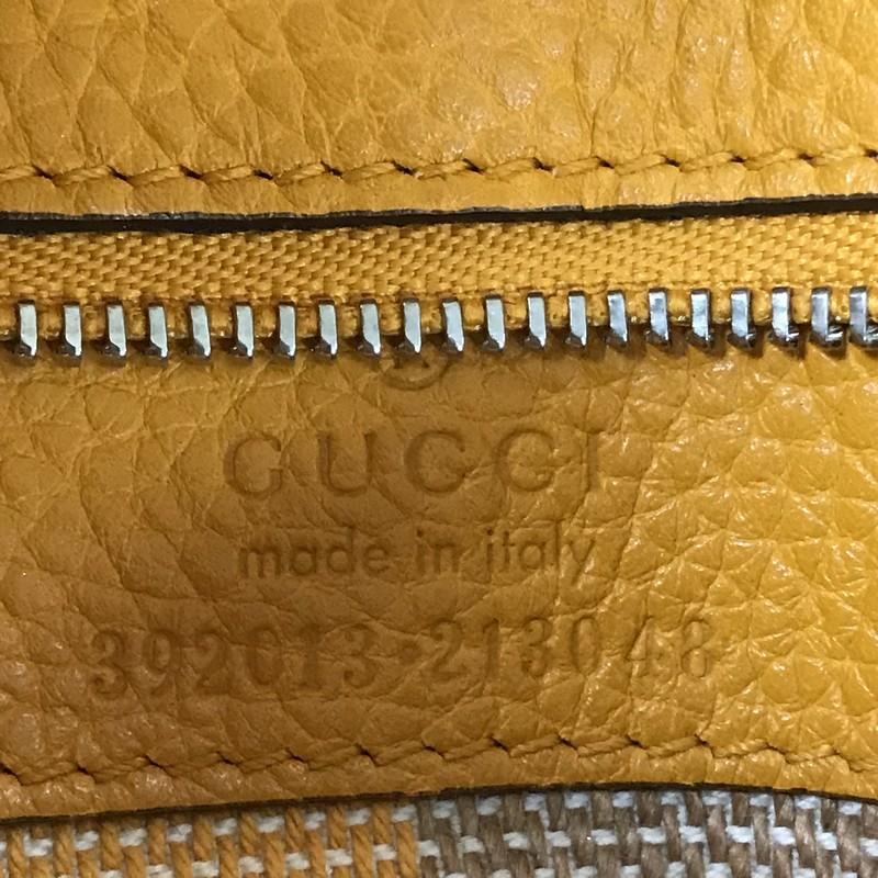 Gucci Bamboo Daily Top Handle Bag Leather Medium 3
