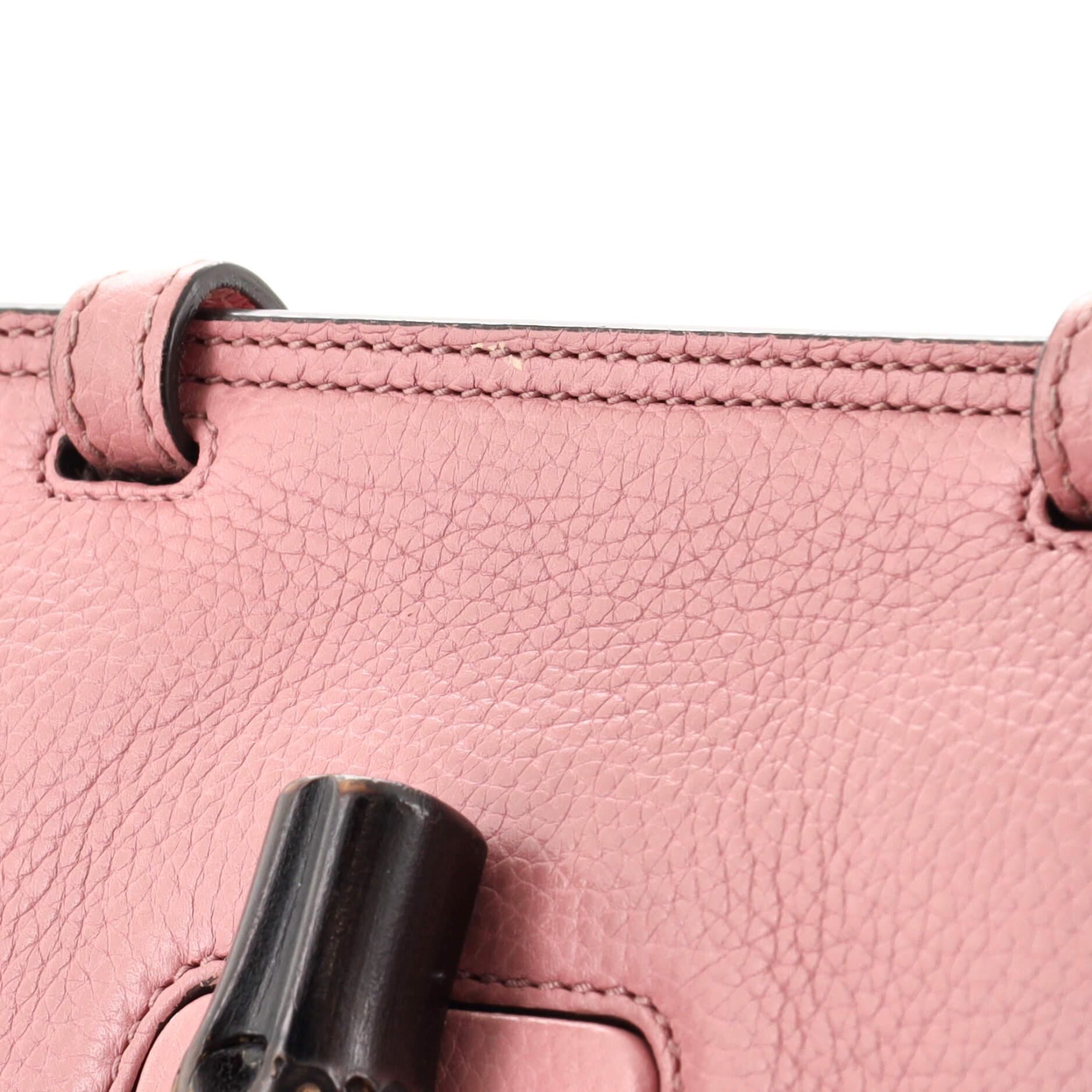 Gucci Bamboo Daily Top Handle Tasche aus Leder 2