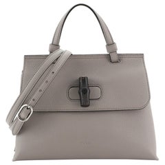 Gucci Bamboo Daily Top Handle Bag Leather Small