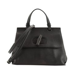 Gucci Bamboo Daily Top Handle Bag Leather Small