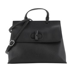 Gucci Bamboo Daily Top Handle Bag Leather Small