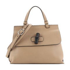 Gucci Bamboo Daily Top Handle Bag Leather Small