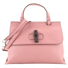 Gucci Bamboo Daily Top Handle Bag Leather Small