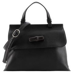 Gucci Bamboo Daily Top Handle Bag Leather Small