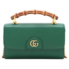 Gucci Bamboo Diana Flap Borsa a due vie Greene & Greene