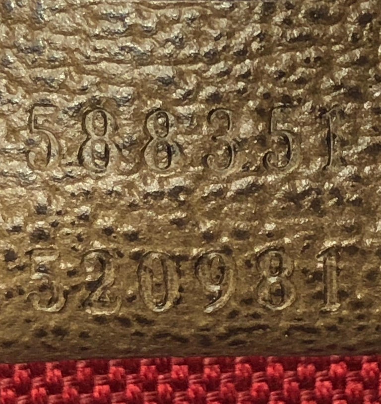 Gucci Bamboo GlobeTrotter Vanity Case GG Coated Canvas at 1stDibs