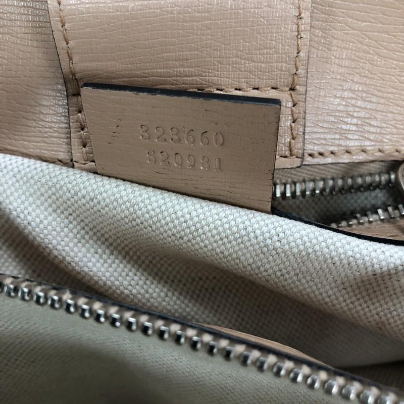 Gucci Bamboo Shopper Tote Blooms Print Leather Medium  1