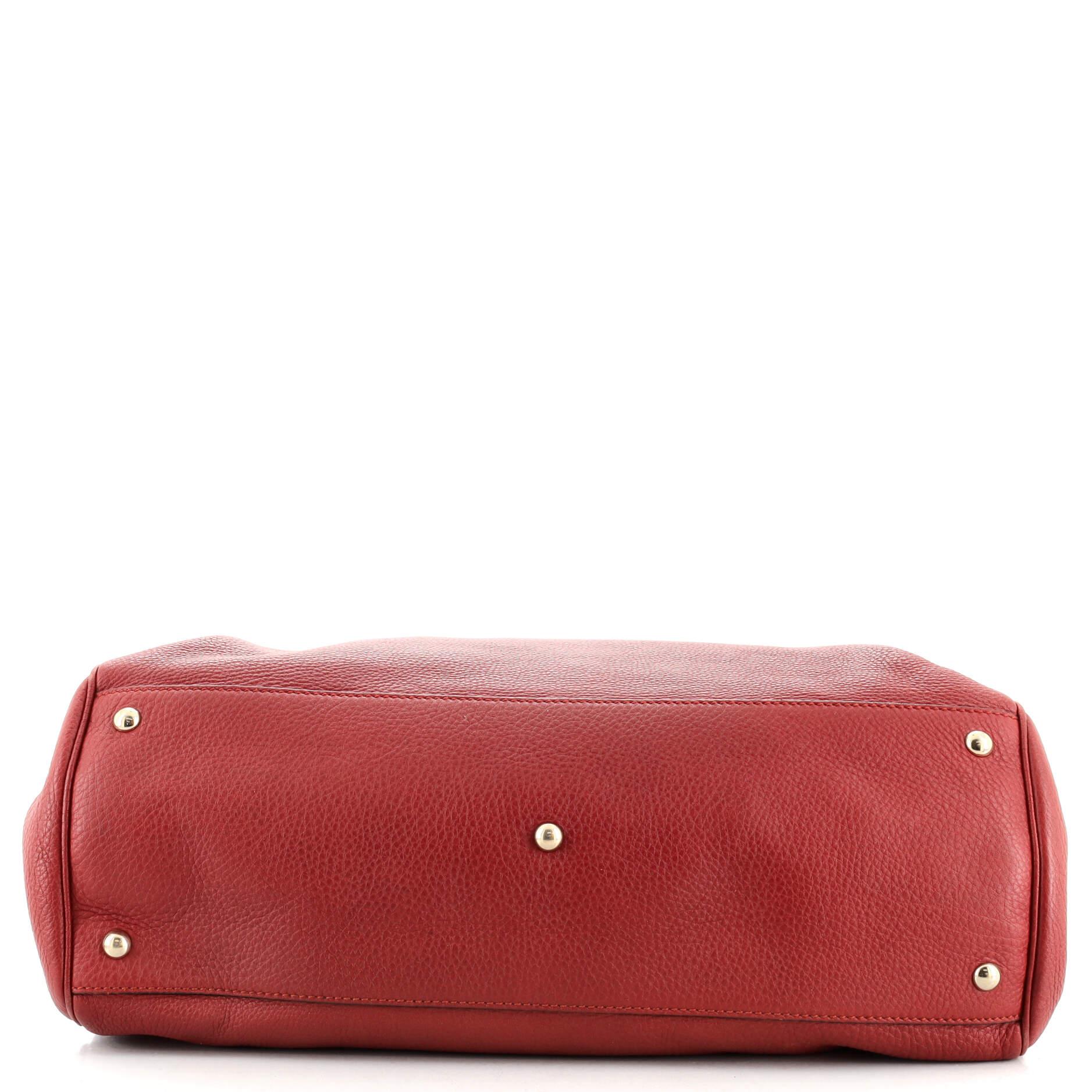 Gucci Bamboo Shopper Tote in pelle grande In condizioni buone a NY, NY