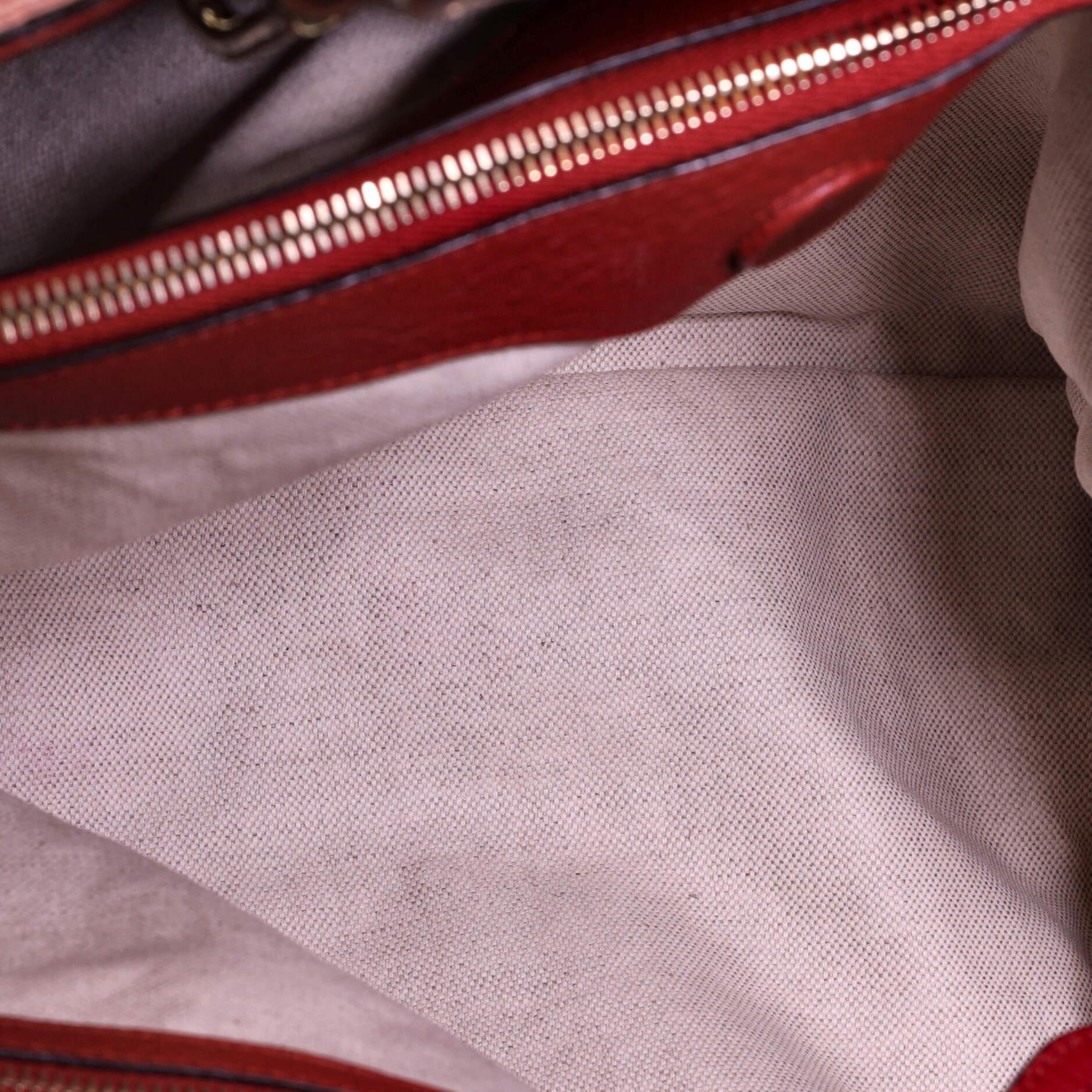 da uomo o donna Gucci Bamboo Shopper Tote in pelle grande
