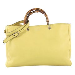 Gucci Bamboo Shopper Tote Leather Large