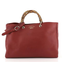 Gucci Bamboo Shopper Tote Leather Large