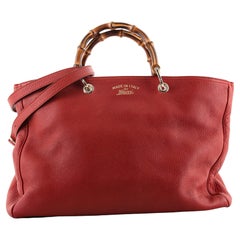 Gucci Bamboo Shopper Tote Leather Large