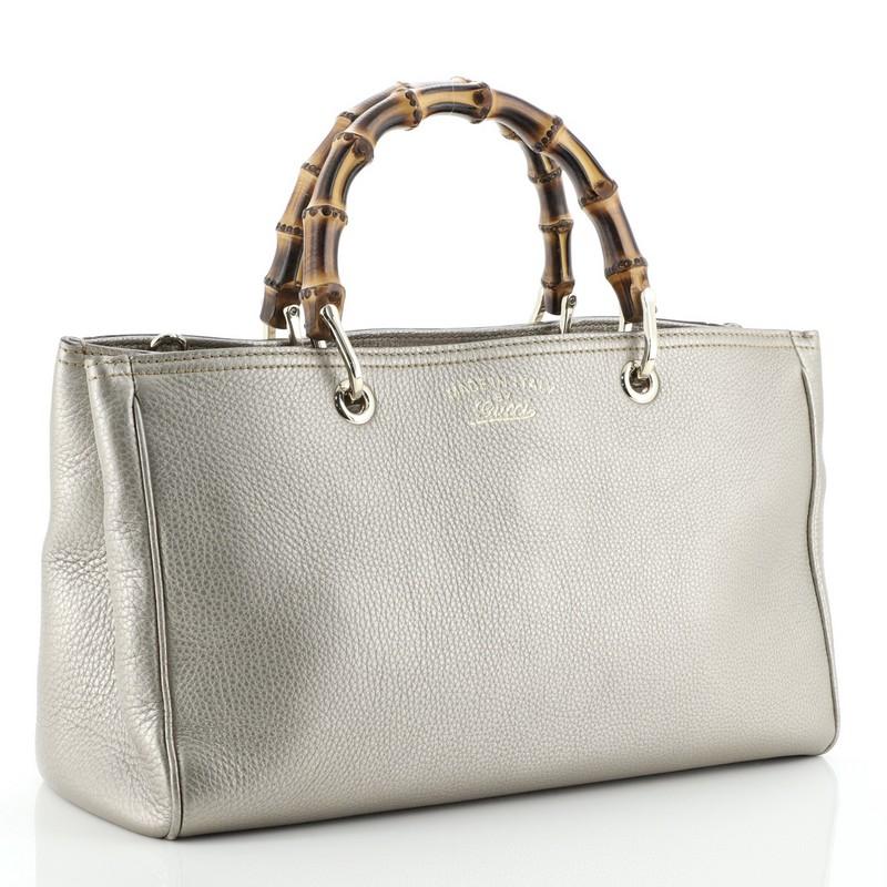gucci bamboo shopper medium