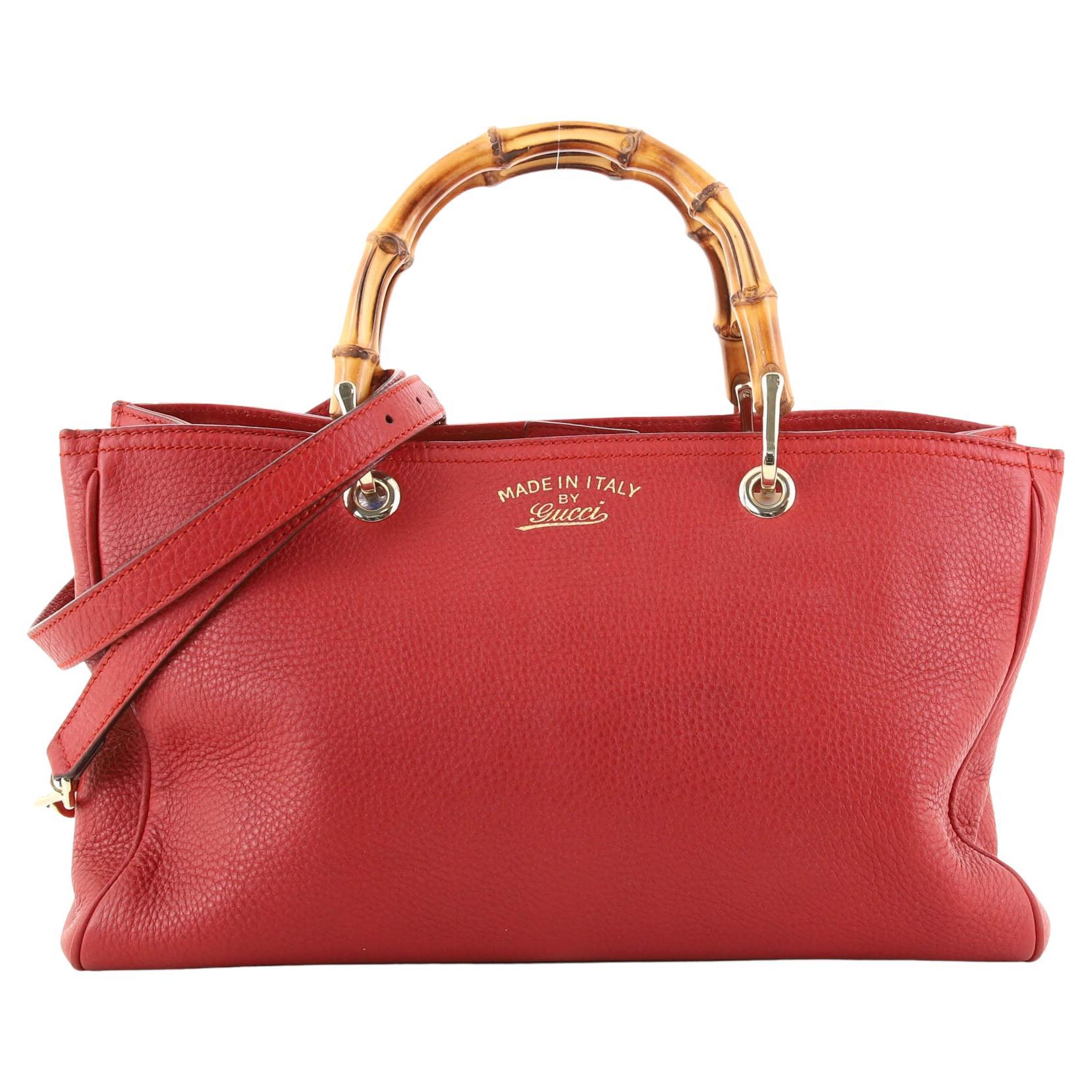 Gucci Diana Bamboo Top Handle Tote Leather Medium at 1stDibs